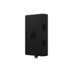 Corsair USB 2.0 HUB, 4 Port, Schwarz, mit Magnet
