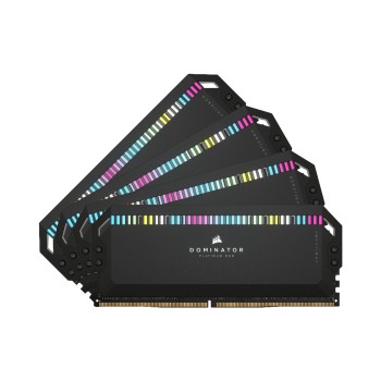 Corsair DDR5 Dom. Plat. RGB LED 64GB 4-Kit, 4x 16GB, 6600MT/s,CL32-39-39-76,1.4V,288Pin Corsair DDR5 Dom. Plat. RGB LED 64GB 4-Kit, 4x 16GB, 6600MT/s,CL32-39-39-76,1.4V,288Pin