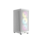 Corsair Boîtier d’ordinateur iCUE 2000D RGB Airflow Blanc