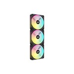 Gehäuselüfter Corsair QX120 Starter, 120x120x25mm, PWM, 480-2400rpm, 10-37 dBA