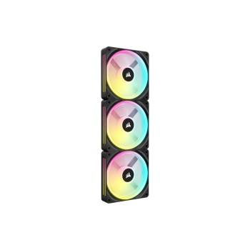 Corsair Ventilateur PC iCUE QX120 RGB Starter Kit Noir Corsair Ventilateur PC iCUE QX120 RGB Starter Kit Noir