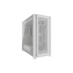 Corsair Boîtier d’ordinateur 5000D Core Airflow Blanc