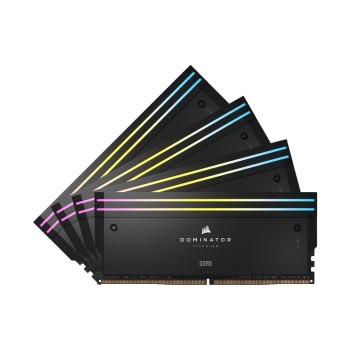 Corsair DDR5 Dom. Tit. RGB LED 96GB 4-Kit, 4x 24GB, 6400MT/s,CL32-40-40-84,1.4V,288Pin