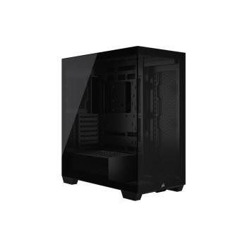 Corsair Midi Tower 3500X TG black , ohne Ventilator vorinstalliert Corsair Midi Tower 3500X TG black , ohne Ventilator vorinstalliert