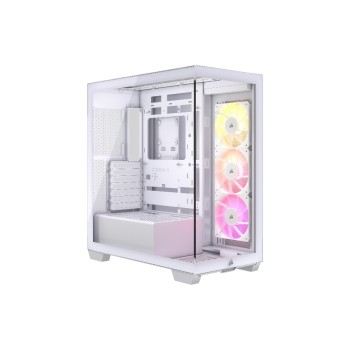 Corsair Midi Tower 3500X ARGB TG white, 3x RS120 ARGB-Ventilator vorinstalliert Corsair Midi Tower 3500X ARGB TG white, 3x RS120 ARGB-Ventilator vorinstalliert
