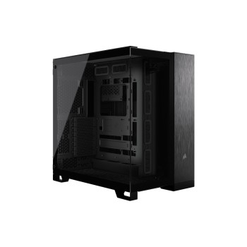 Corsair Midi Tower 6500X TG black Ob.Alu, 2x 2.5, 2x 3.5, 1x USB3.1 T-C, 4x USB3.0 Corsair Midi Tower 6500X TG black Ob.Alu, 2x 2.5, 2x 3.5, 1x USB3.1 T-C, 4x USB3.0