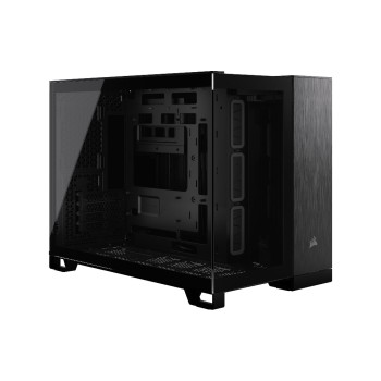 Corsair mATX Midi Tower 2500X black Ob., 2x 2.5, 2x 3.5, 1x USB3.1 T-C, 2x USB3.0 Corsair mATX Midi Tower 2500X black Ob., 2x 2.5, 2x 3.5, 1x USB3.1 T-C, 2x USB3.0