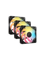 Case ventilator Corsair R5 120-R ARGB black , 120x120x25mm, PWM, 2100rpm, 10-34.6 dBA