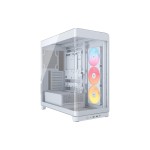 Corsair Boîtier d’ordinateur 4500X RS-R ARGB Blanc