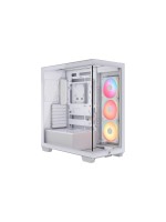 Corsair Boîtier d’ordinateur 3500X LX-R RGB Blanc
