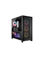 Corsair Boîtier d’ordinateur FRAME 4000D LCD RS ARGB Premium Mid-Tower