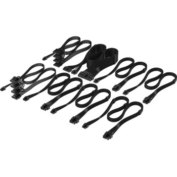 Corsair Câble électrique Pro Sleeved Type 4 Noir 61 cm