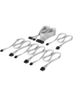 power supply Zubehör Corsair cablekit Pro, Type 4, sleeved, white