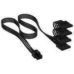 Corsair Câble électrique Puissance SATA Noir, 16 cm