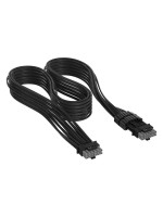 PSU Zub. Corsair PCIe 12V-2x6/PCIe 12V-2x6, black , sleeved, 600W