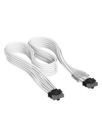 PSU Zub. Corsair PCIe 12V-2x6/PCIe 12V-2x6, white, sleeved, 600W