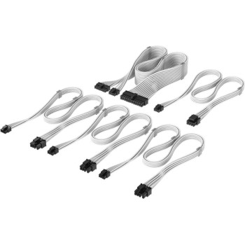 power supply Zub Cor DC Starter Kit Type 5, white. Sleeved Cable