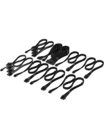 power supply Zub Cor DC Pro Kit Type 5, black . Sleeved Cable