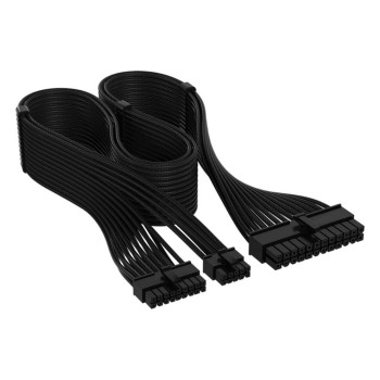 power supply Zub Cor ATX 24-Pin Type 5, black , Sleeved Cable