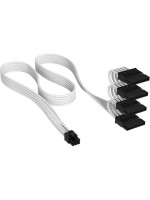 Corsair Premium Ind.Sleeved Serial ATA(SATA) Cable(4 conn) T5 75 cm