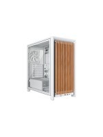Corsair Boîtier d’ordinateur 4000D Wood blanc, chêne