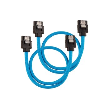 Corsair Câble SATA3 Premium Set Bleu 30 cm