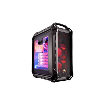 Cougar Panzer Max Tour pleine en plastique et acier, noire Cougar Panzer Max Tour pleine en plastique et acier, noire