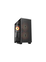 Cougar Airface Eco ARGB Boîtier midi-tour, noir, avec ventilateurs ARGB