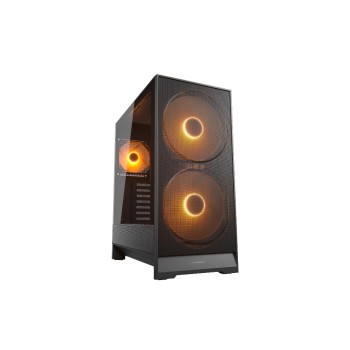 Cougar Airface 180 ARGB Tour Midi, panneau en verre, façade en maille