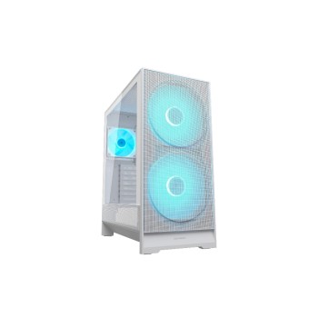 Cougar Airface 180 ARGB Tour Midi, panneau en verre, façade en maille