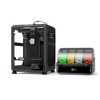 Creality 3D printer K2 SE Combo, Mehrfarbendruck dank CFS Creality 3D printer K2 SE Combo, Mehrfarbendruck dank CFS
