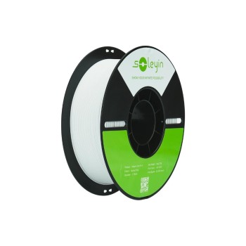 Soleyin Ultra PLA Matte white, Mattes PLA 3D-Druck Filament 1kg Soleyin Ultra PLA Matte white, Mattes PLA 3D-Druck Filament 1kg