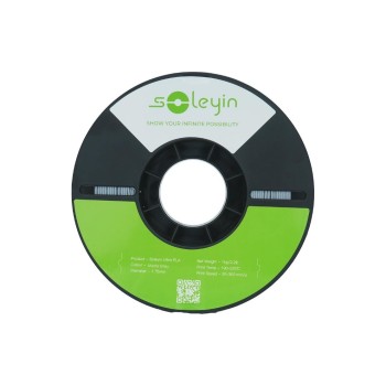 Soleyin Ultra PLA Matte grey, Mattes PLA 3D-Druck Filament 1kg Soleyin Ultra PLA Matte grey, Mattes PLA 3D-Druck Filament 1kg