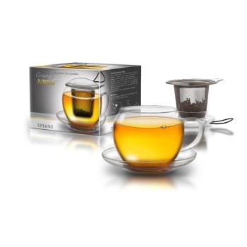 Creano Tasse à thé Jumbo 445 ml, 1 Pièce/s, Transparent Creano Tasse à thé Jumbo 445 ml, 1 Pièce/s, Transparent