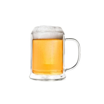 Creano Bierglas doppelwandig 500ml, 500ml, Thermoglas Creano Bierglas doppelwandig 500ml, 500ml, Thermoglas