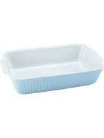 creaTable plat à gratin Angulaire, Bleu