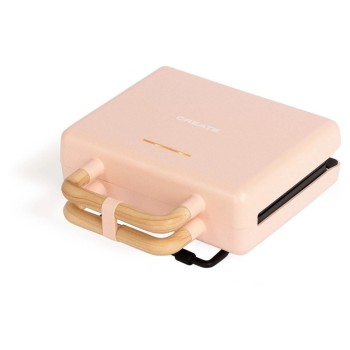 Create Waffel- and Sandwichmaker pastelrosa, 800W, 3in1, beschichtet