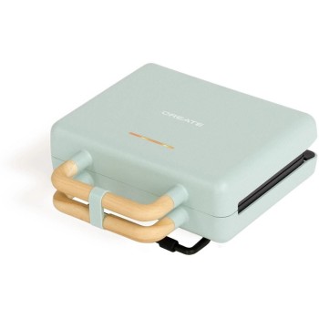 Create Waffel- and Sandwichmaker blue, 800W, 3in1, beschichtet