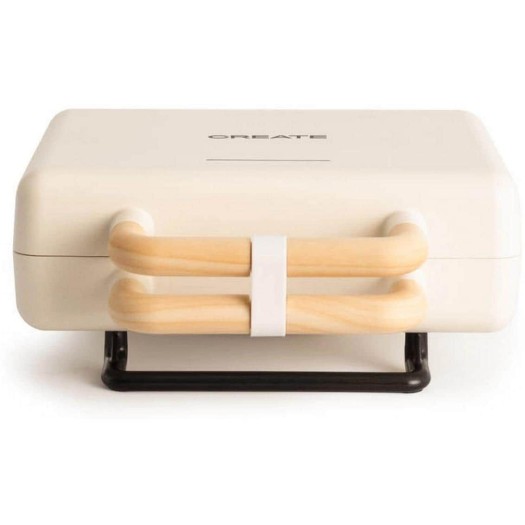 Create Waffel- und Sandwichmaker crema, 800W, 3in1, beschichtet