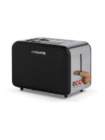 Create Toaster Retro schwarz, 2200W