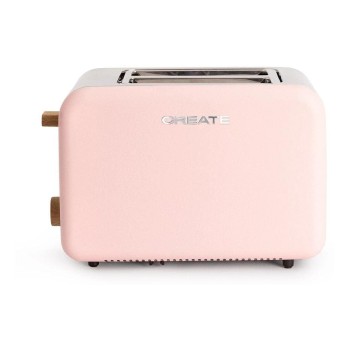 Create Toaster Retro pastelrosa, 2200W Create Toaster Retro pastelrosa, 2200W