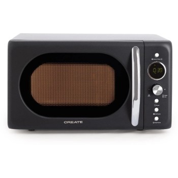 Create Four à micro-ondes Retro Noir