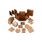 Creativ Company Carton cadeau Nature, 12 x 12 x 12 cm