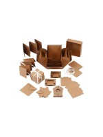 Creativ Company Carton cadeau Nature, 12 x 12 x 12 cm