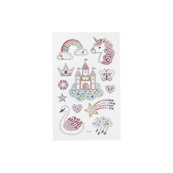 Creativ Company Autocollants à paillettes 15 x 16.5 cm 1 feuille Creativ Company Autocollants à paillettes 15 x 16.5 cm 1 feuille