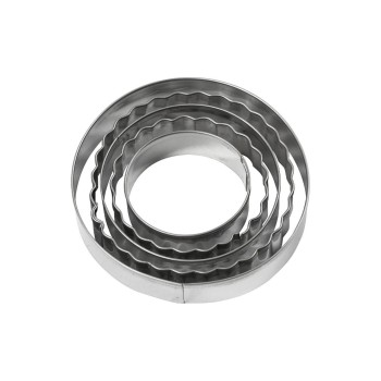 Creativ Company Kits d’emporte-pièces 8 cm 5 pièces, cercles