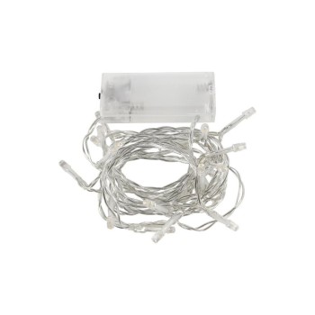 Creativ Company Lichterkette Batterie, transparent, 3.15 m, 20 LED-Lämpchen