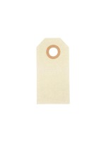Creativ Company Geschenkanhänger 3 x 6 cm, Beige, 250 g, 30 Stück