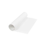 Creativ Company Papier similicuir Rouleau, 350 g, 1 pièce, blanc