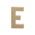 Creativ Company Lettre en carton E 20.2 cm